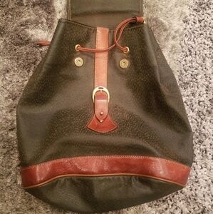 Texier Backpack Leather Brown Great Condition Vintage